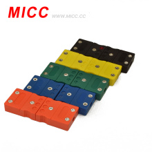 MICC Buchse und Stecker Mini Flachstecker und Buchsen Thermoelementstecker
